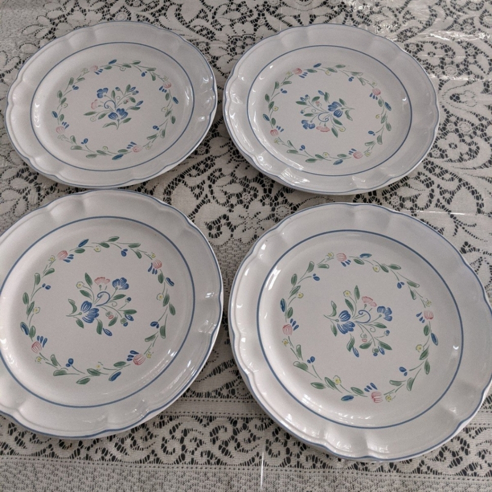 Vintage Floral Cottage Core Dinnerware Serveware Plates Kitchen Decor Gift